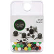 Dixon Map Pins Small Assorted Colour Pack of 50
